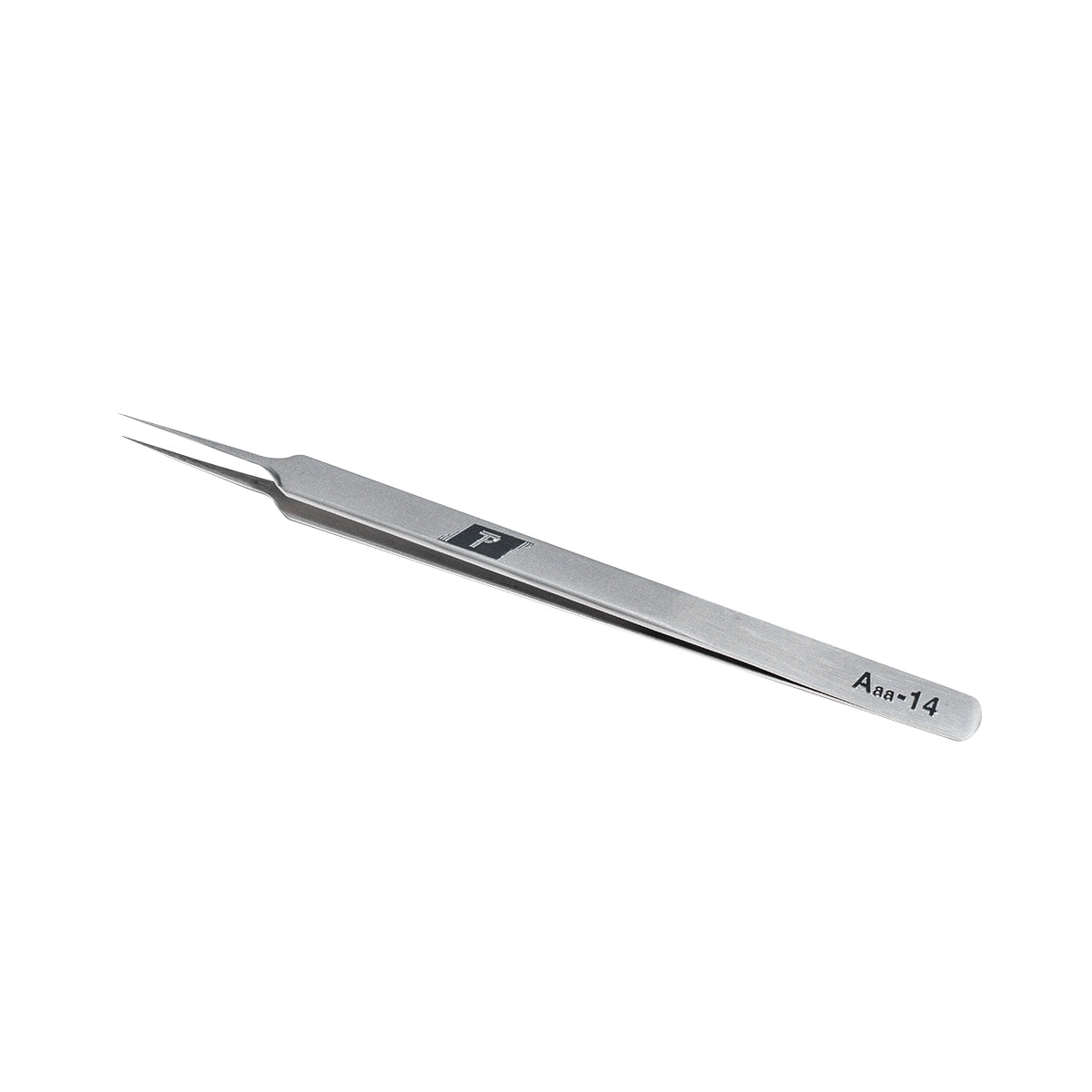 Techni-Pro 758TW240 - High Precision Tweezers, Style F,  Anti-Acid/Anti-Magnetic, Stainless Steel, Squared, 4.7
